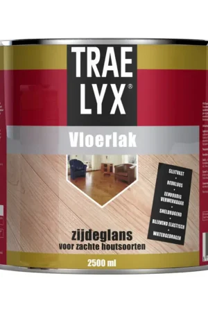 Hoge Kwaliteit Trae Lyx Vloerlak Zijdeglans 2,5 liter